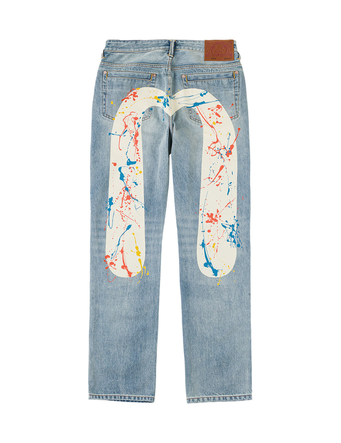 大M潑墨牛仔褲 #2020