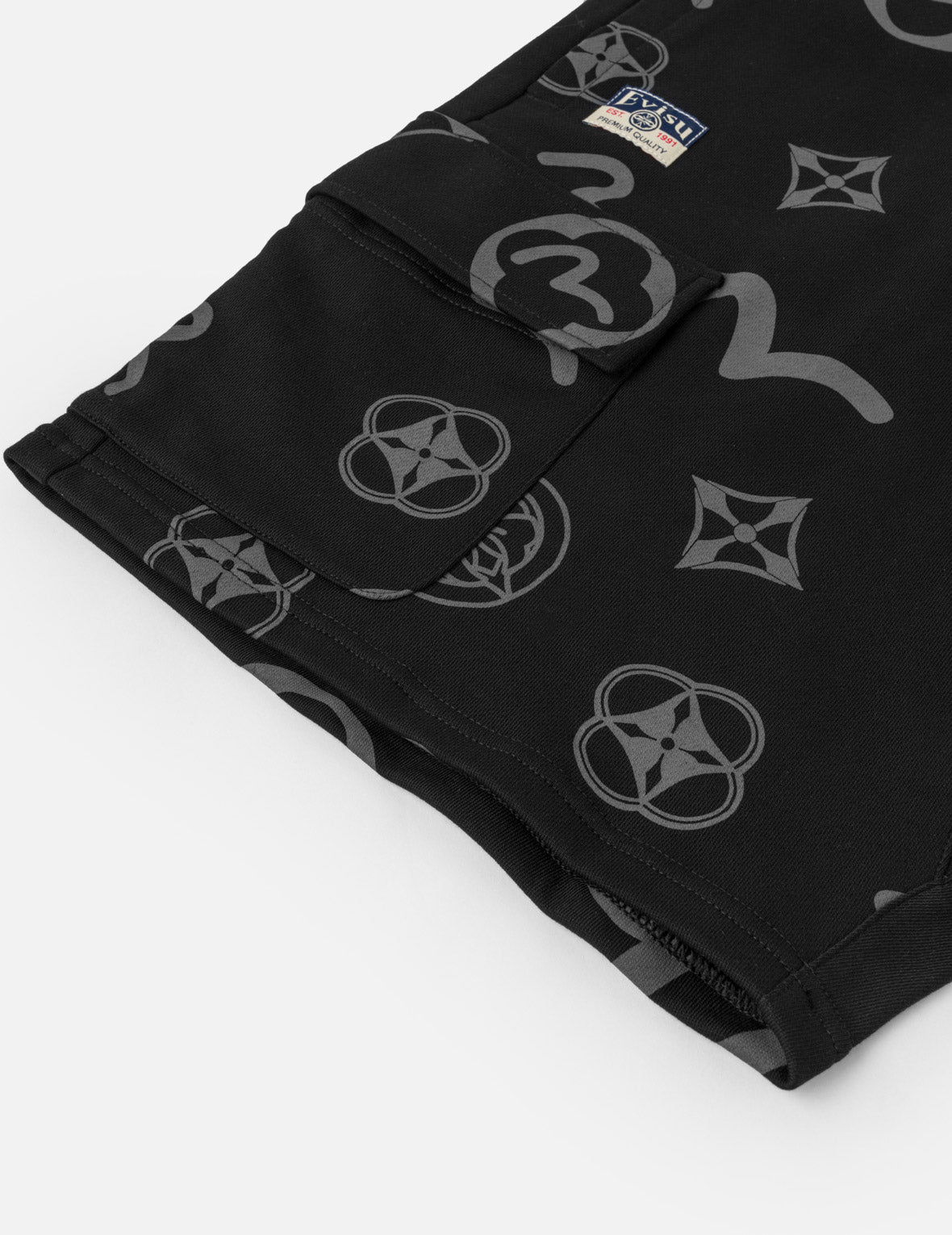 Dip-Dye Monogram Woven Shorts