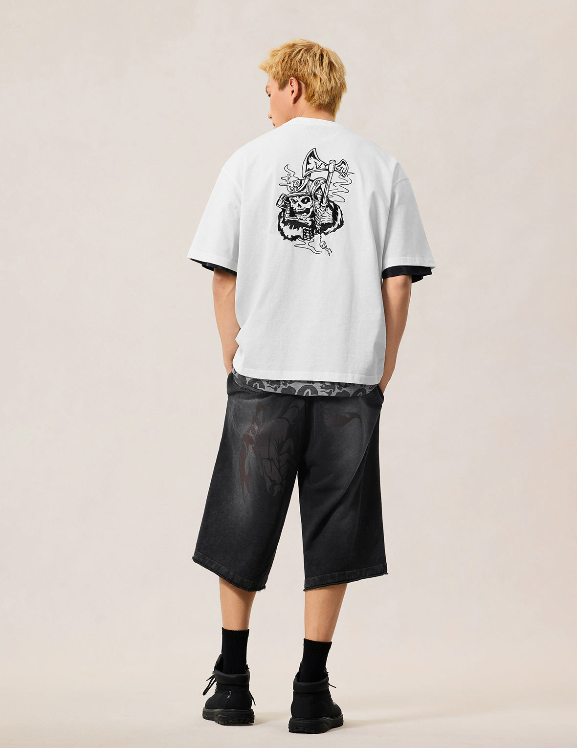 Scorpio Graphic Sweatshorts