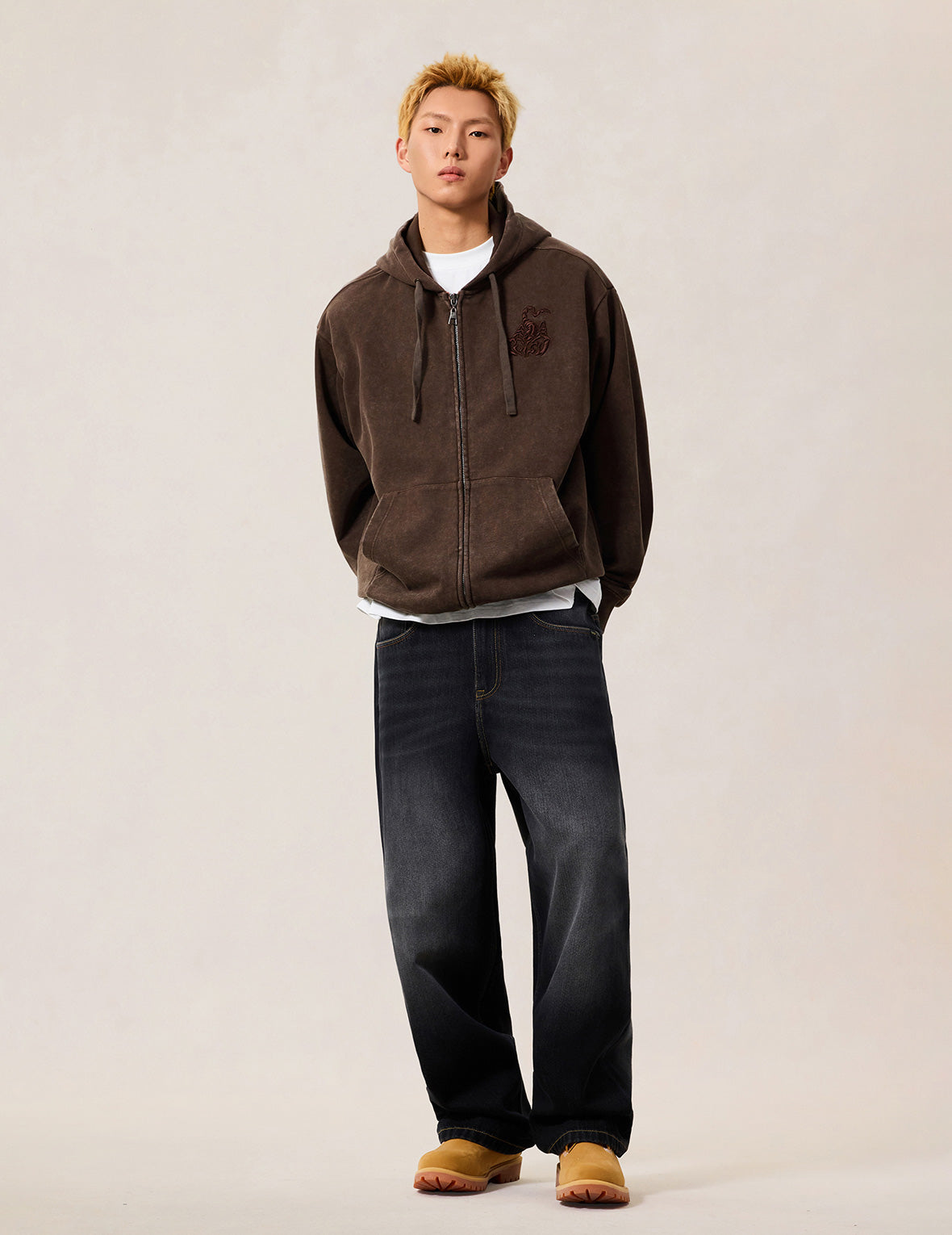 Scorpio Embroidery Hoodie