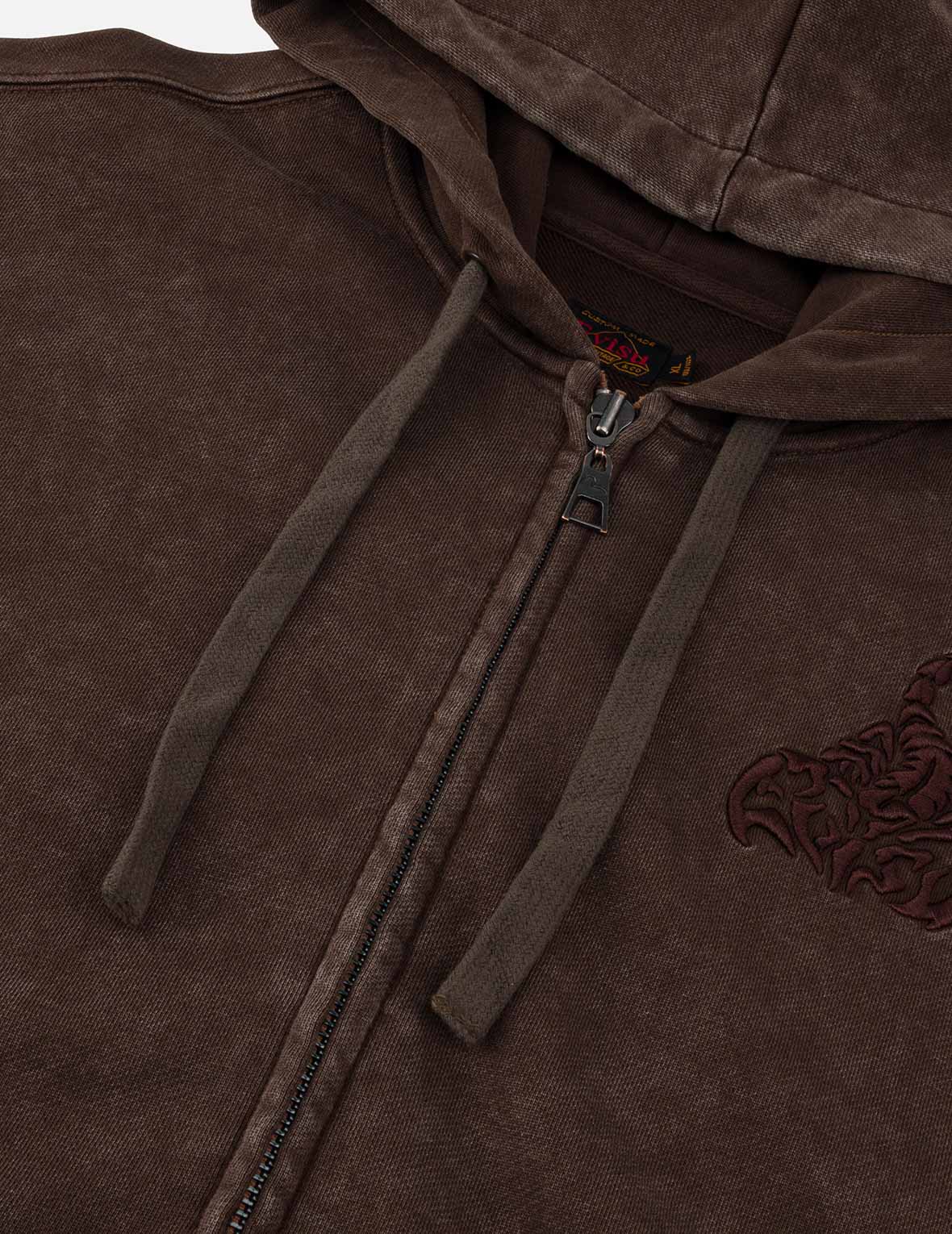 Scorpio Embroidery Hoodie