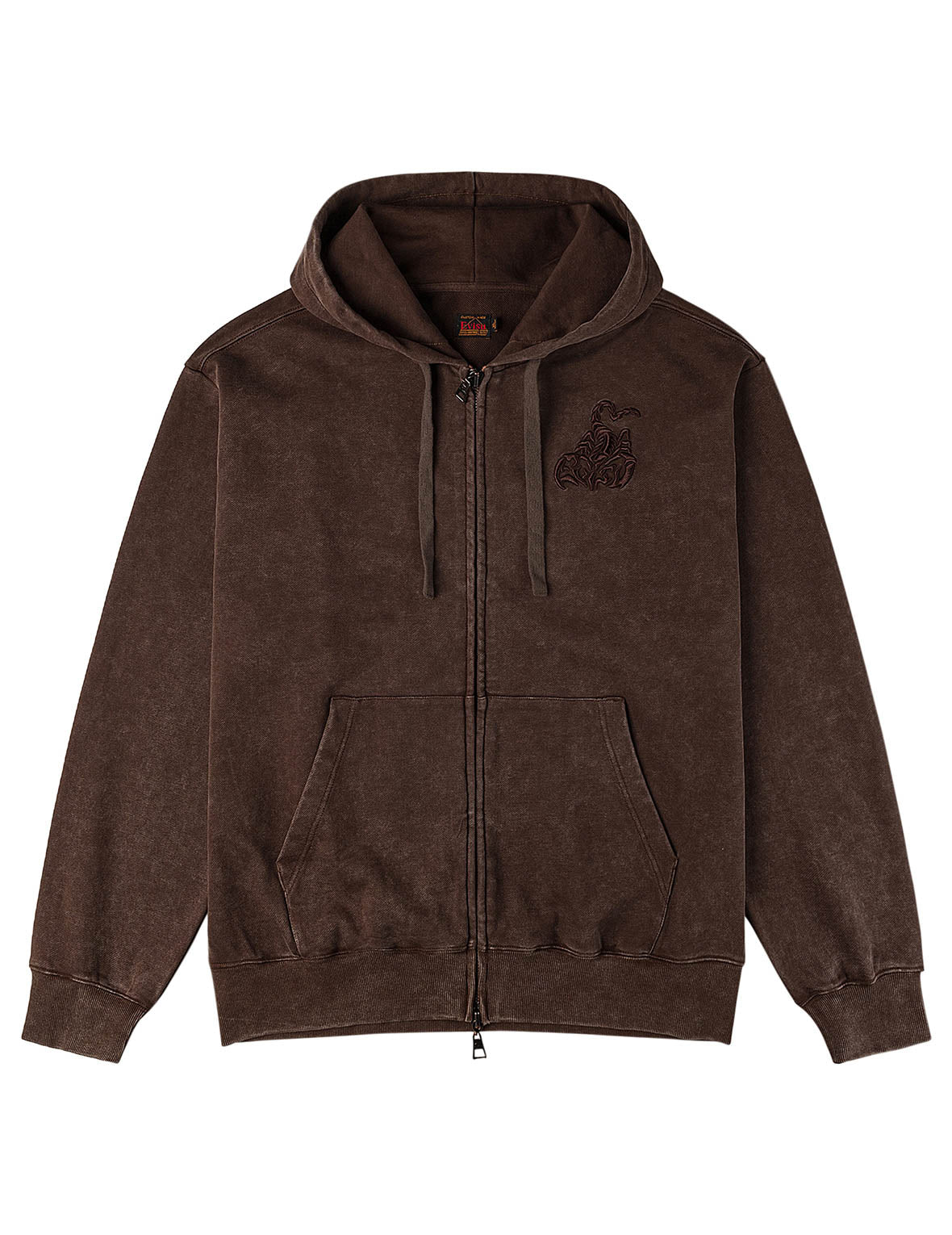 Scorpio Embroidery Hoodie