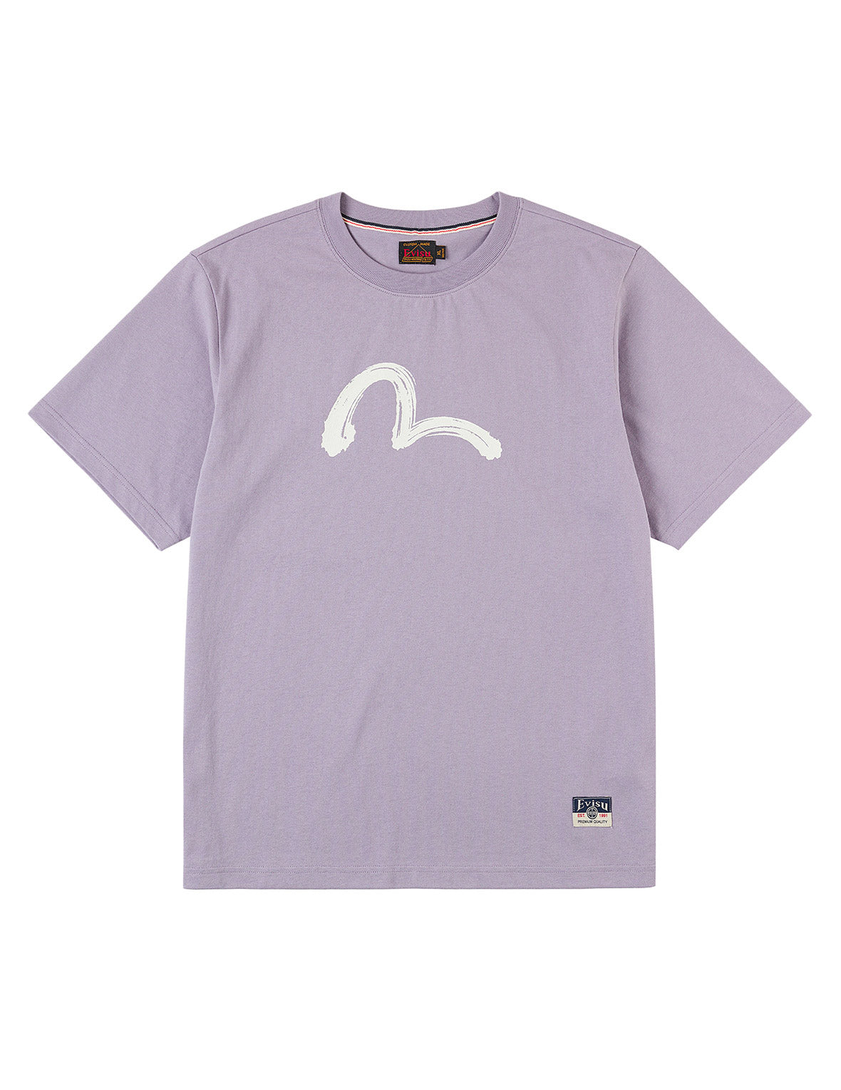 Hand-Brushed Seagull Print T-Shirt