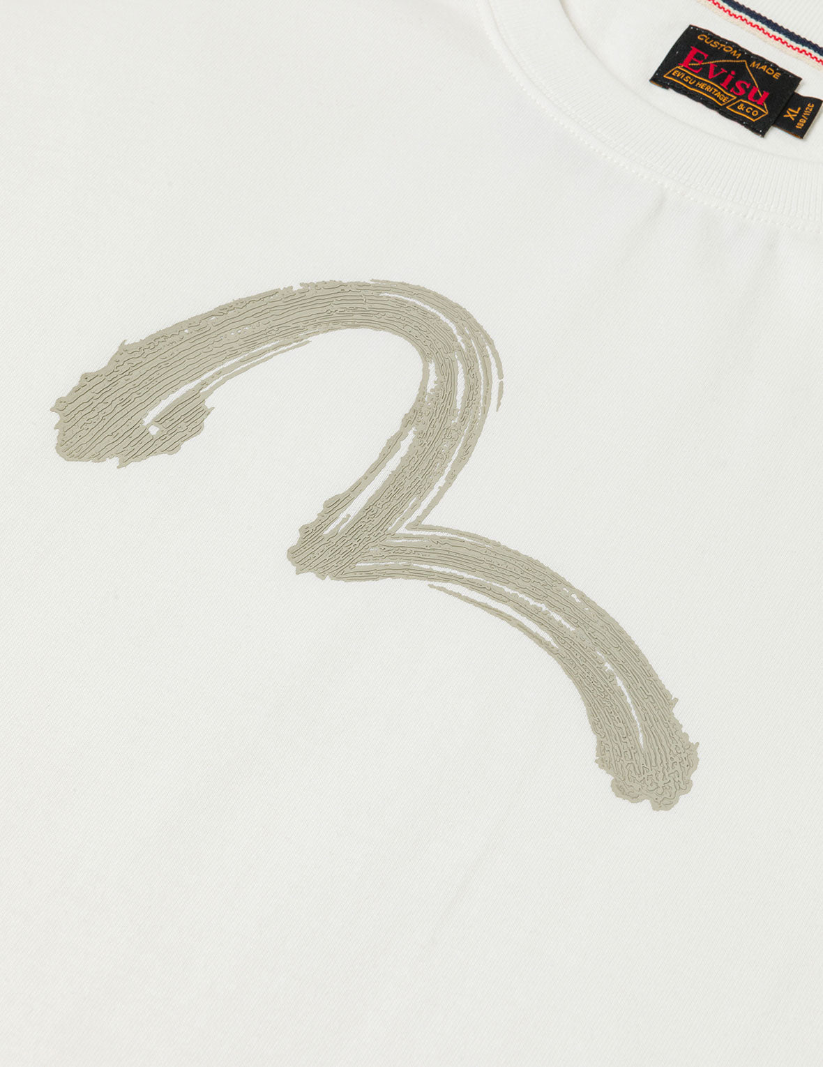 Hand-Brushed Seagull Print T-Shirt