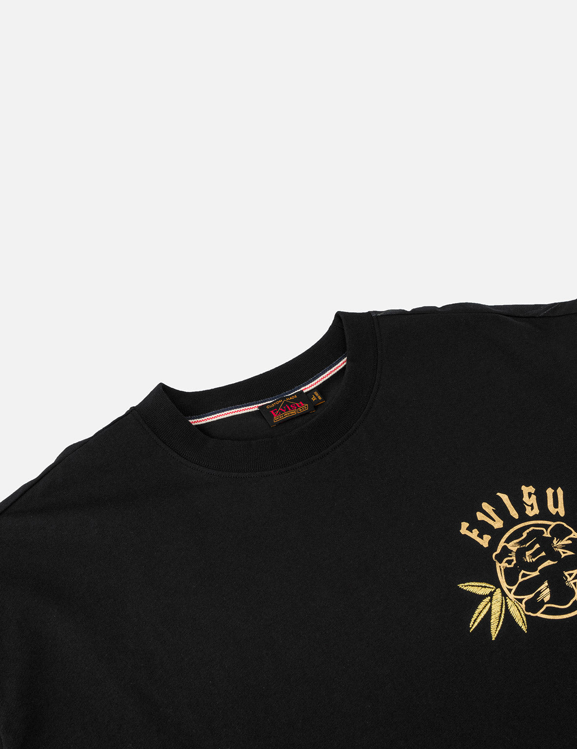 漢字雙豹子印花T恤