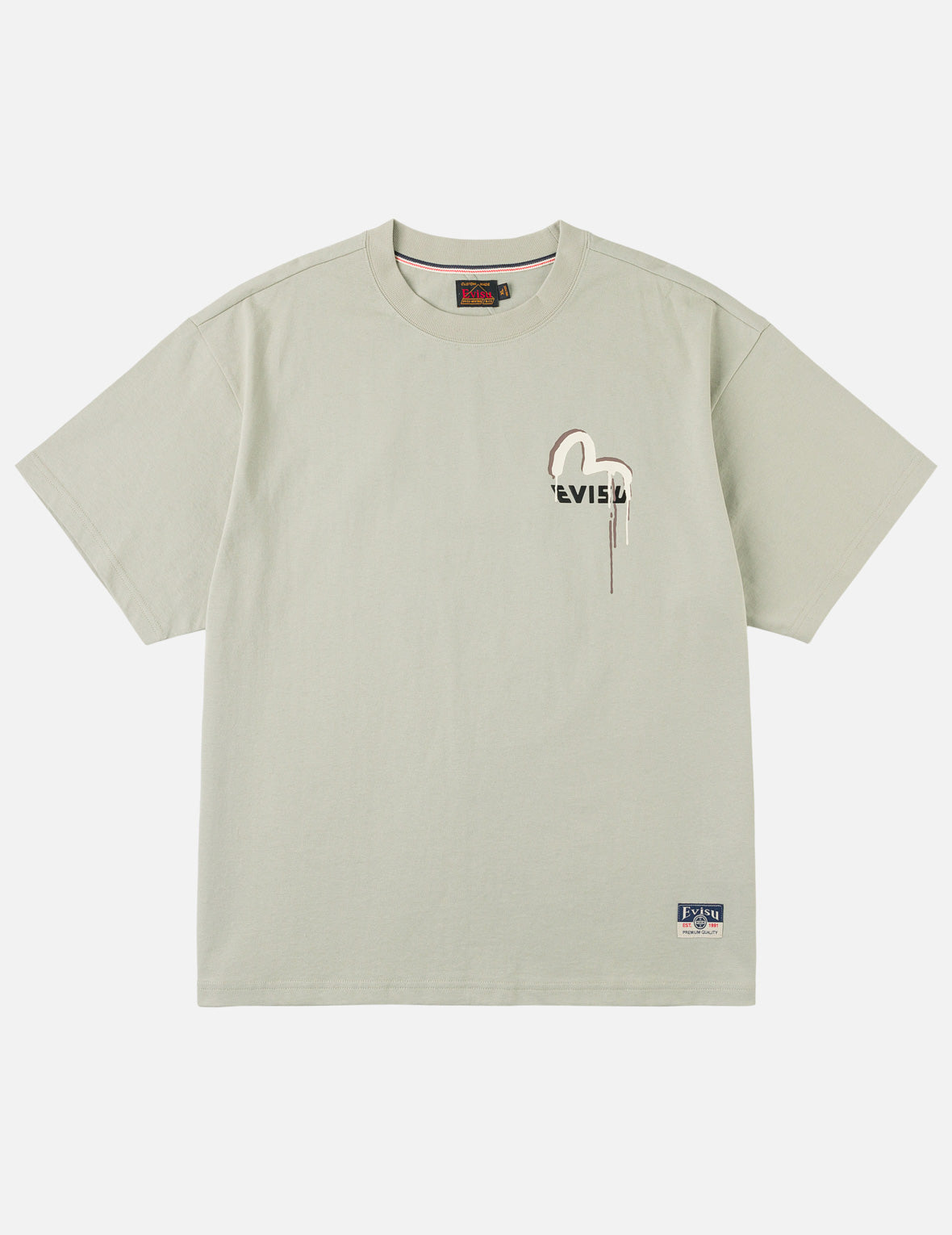 塗鴉標誌及佛頭印花T恤