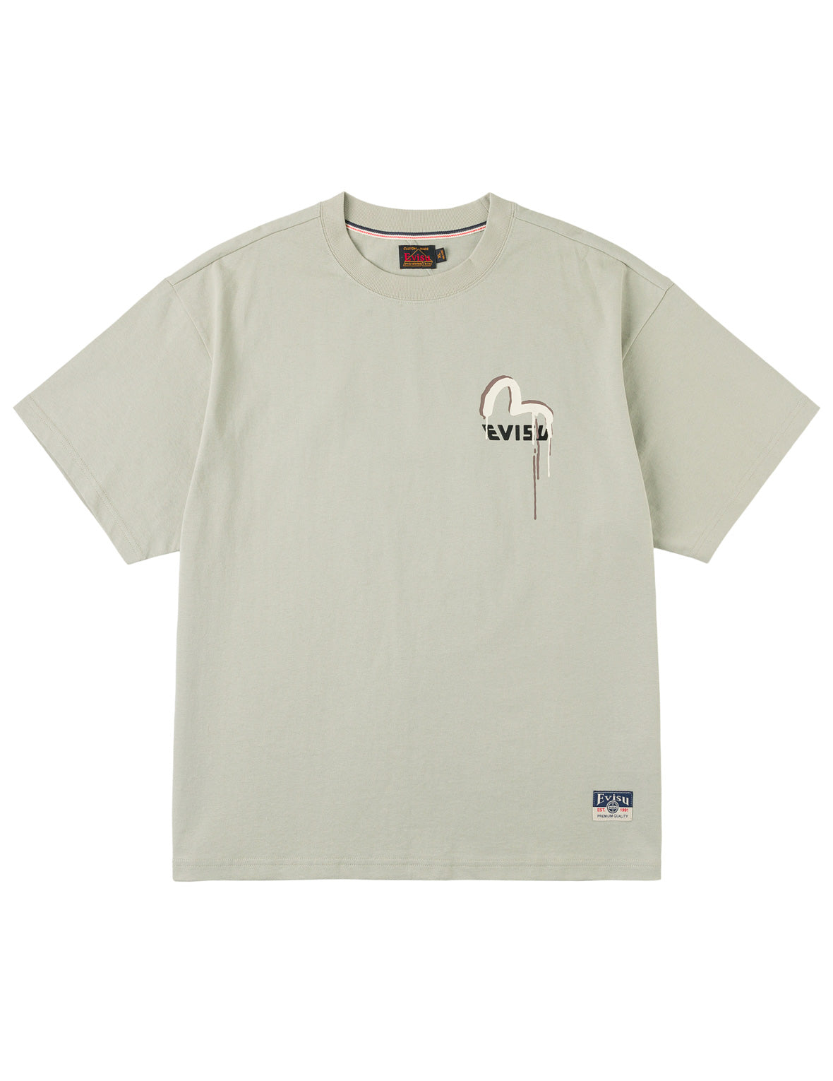 塗鴉標誌及佛頭印花T恤