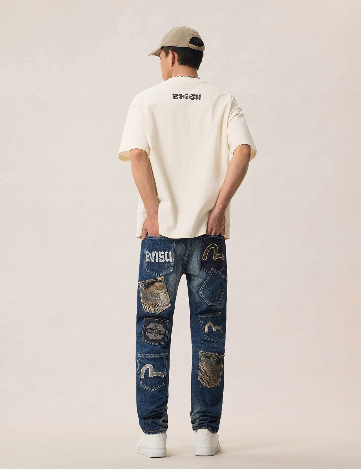 織錦貼袋短袖T恤