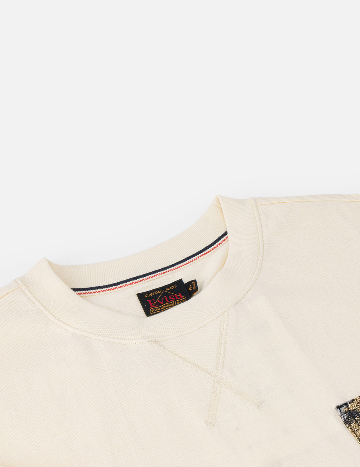 織錦貼袋短袖T恤