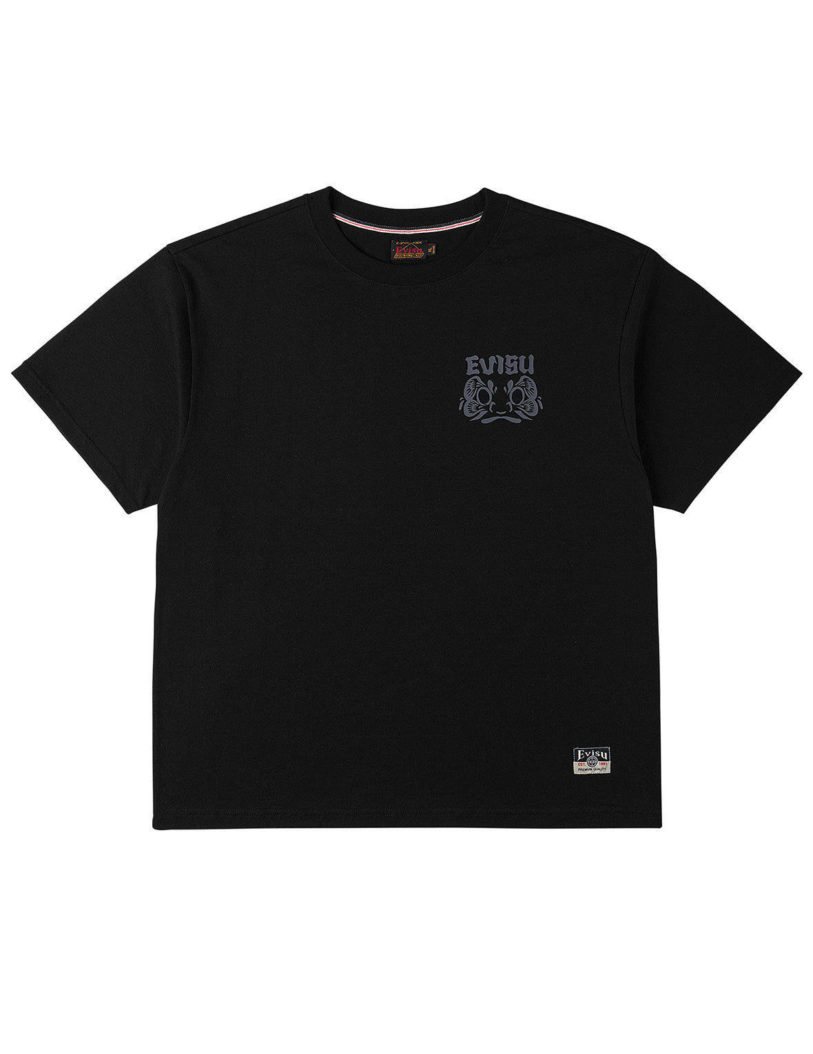 EVISU logo and Daruma T-shirt