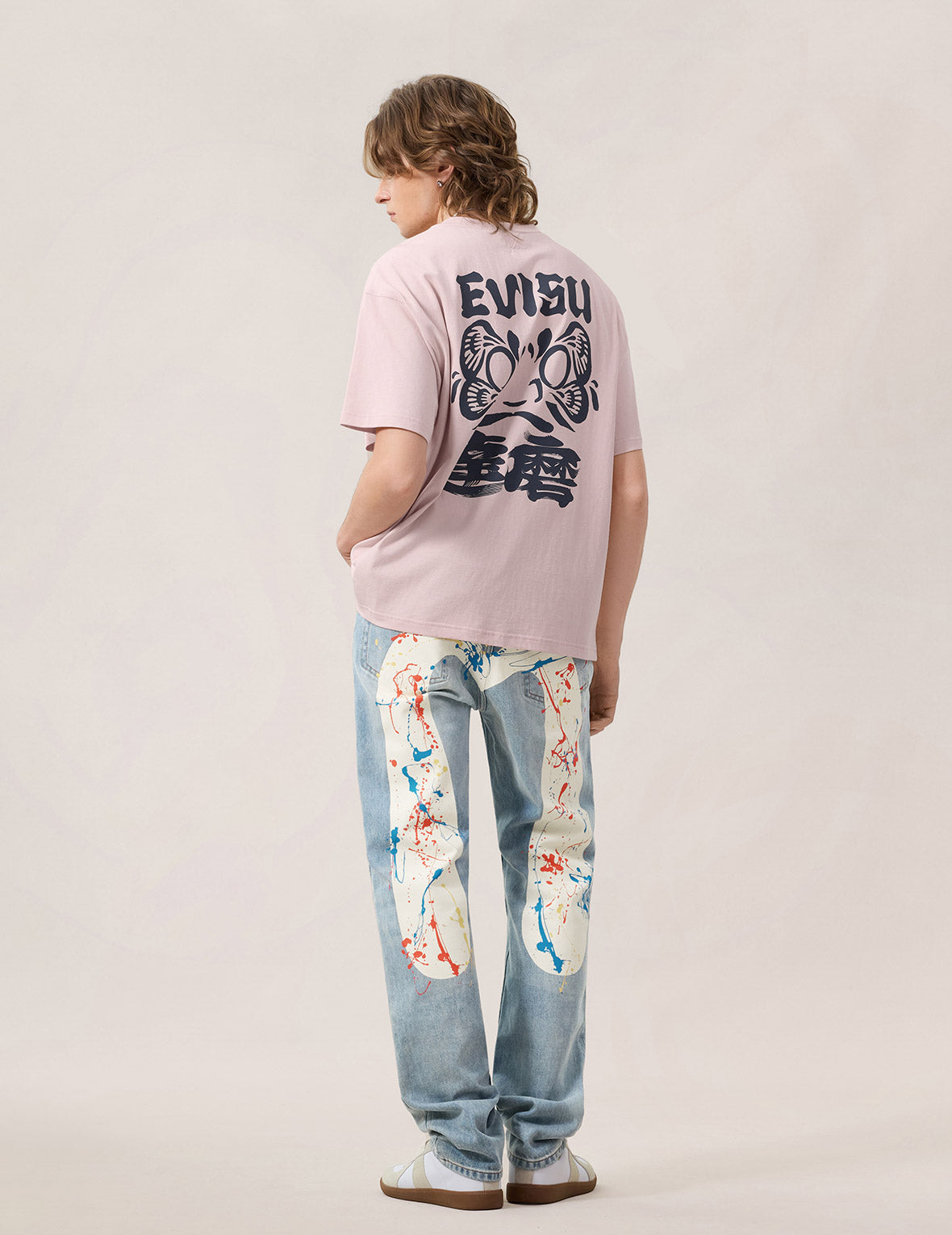 EVISU logo and Daruma T-shirt