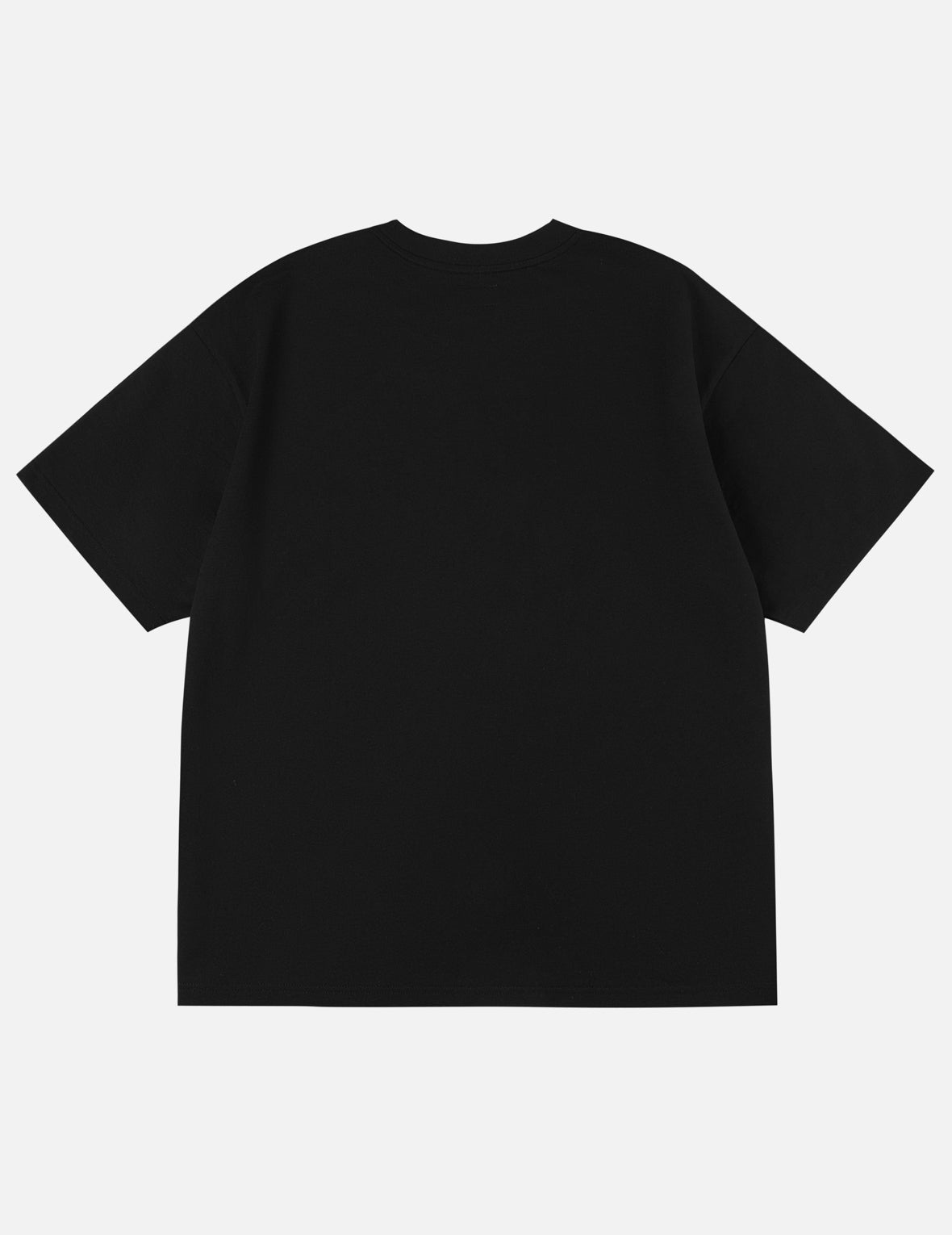 Poker Aces and Flocked Star T-shirt - Black