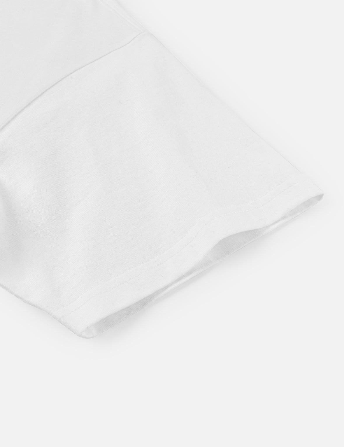 撲克王牌植絨星T恤 - 白