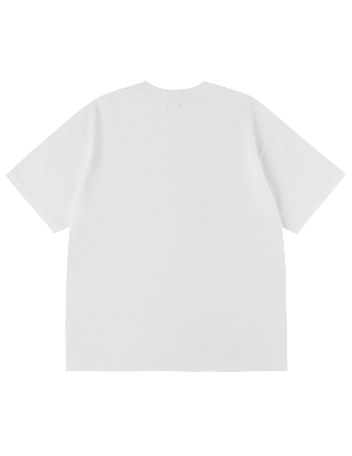 撲克王牌植絨星T恤 - 白