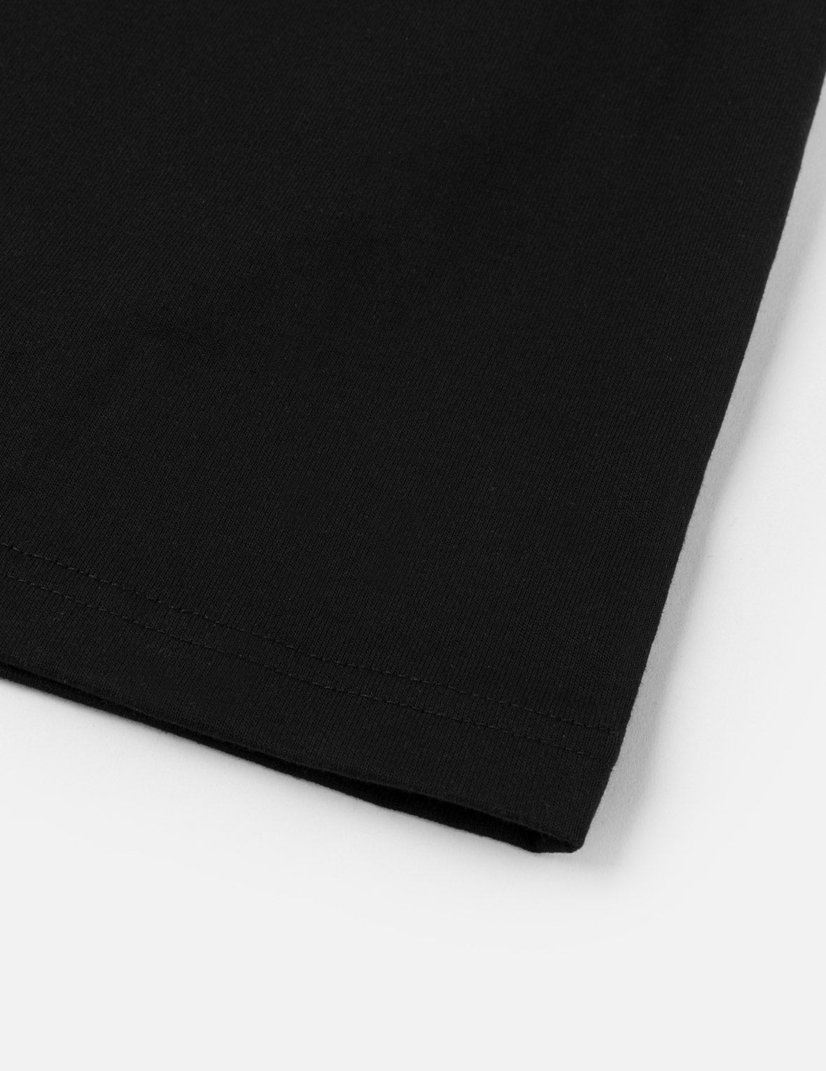 撲克幸運骰子植絨海鷗T恤 - 黑