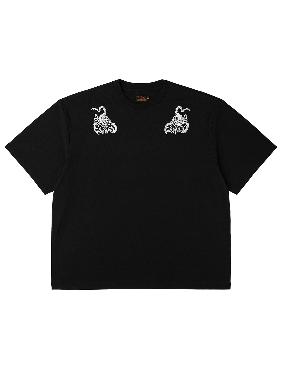 雙天蠍刺繡T恤