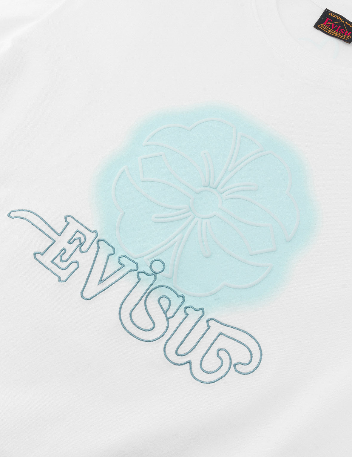 Kamon and Logo Embroidery Oversized T-shirt