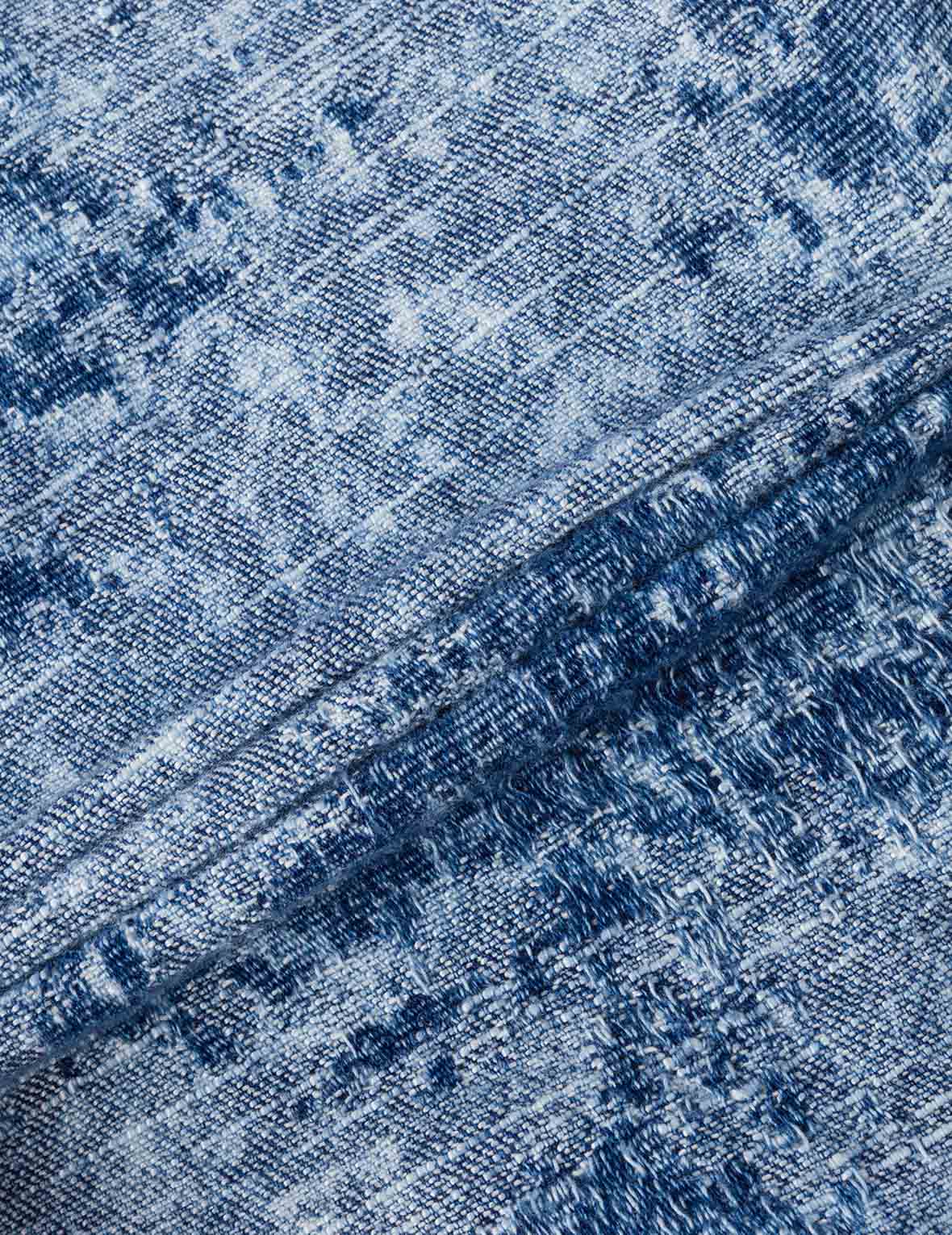 可拆卸做舊牛仔棒球外套