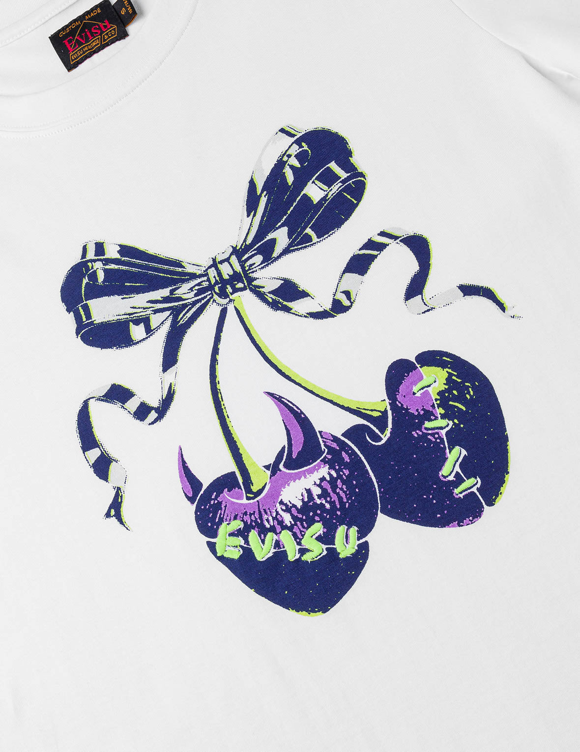 櫻桃蝴蝶結印花T恤