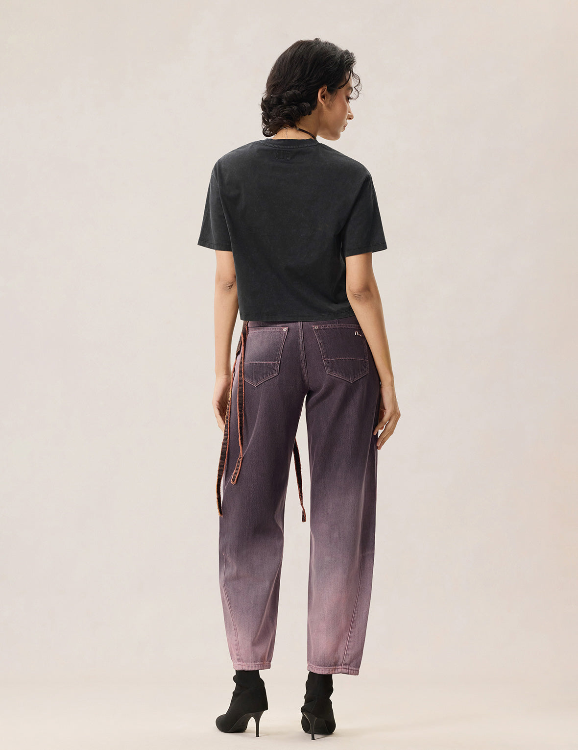 海鷗惡魔心形立體壓紋T恤