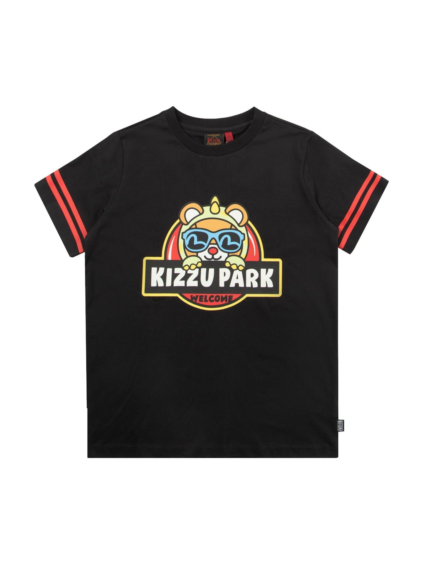 恐龍造型小熊印花常規版型T恤