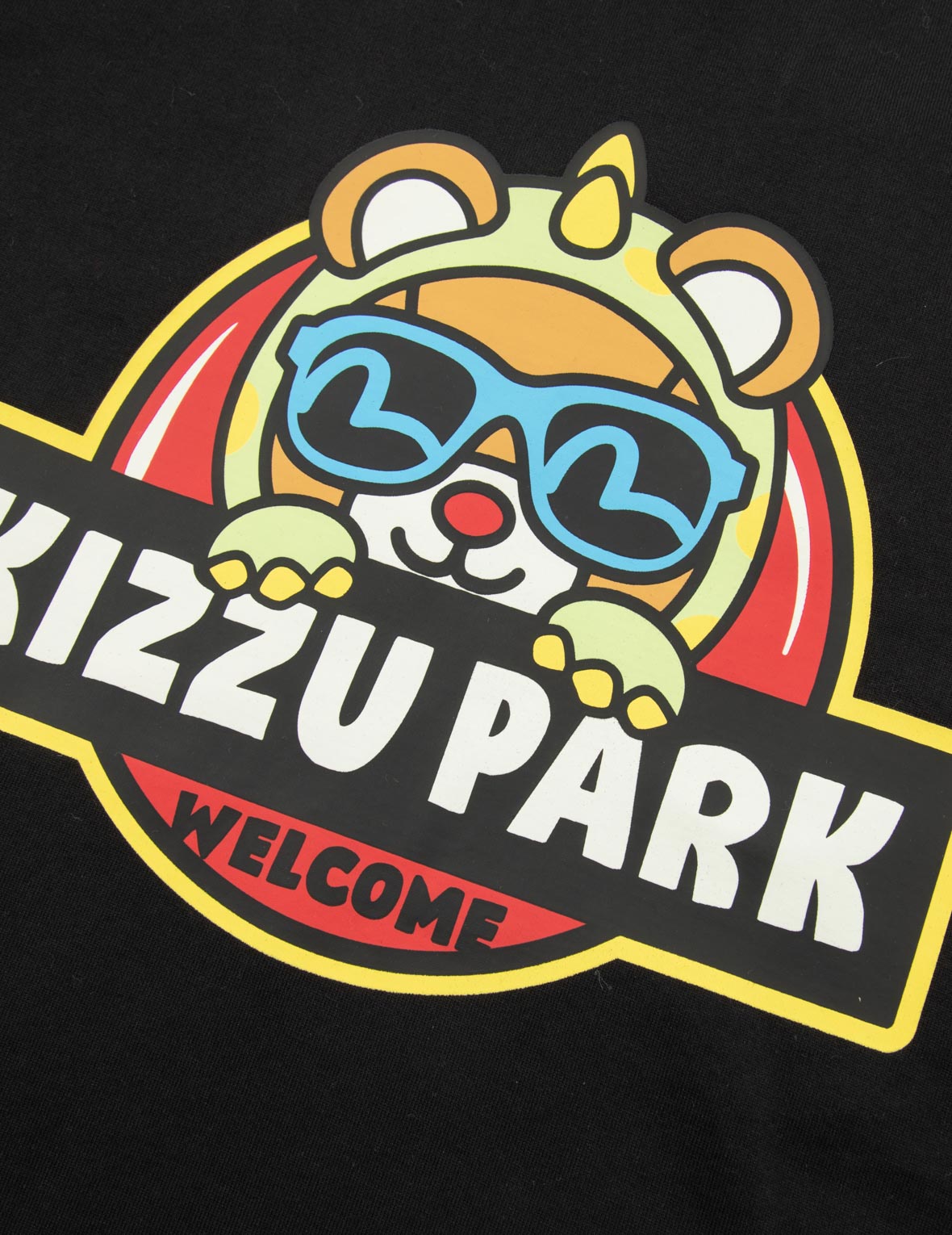 恐龍造型小熊印花常規版型T恤