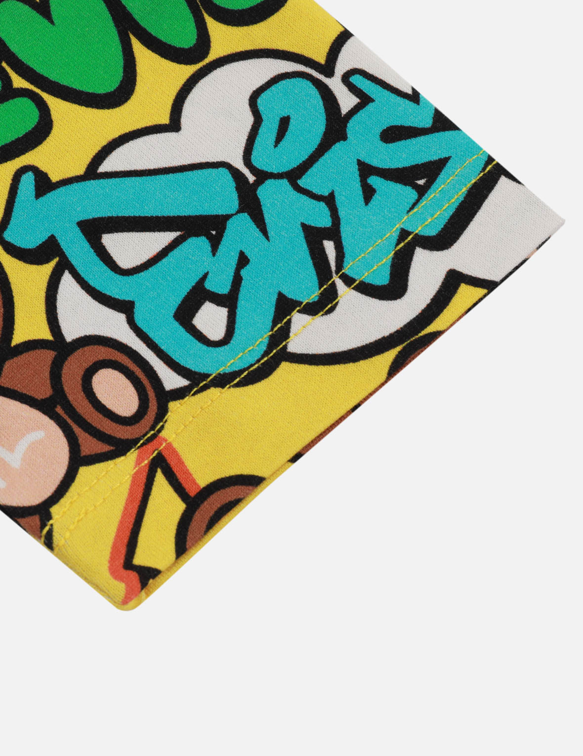 塗鴉風多重印花常規版型T恤