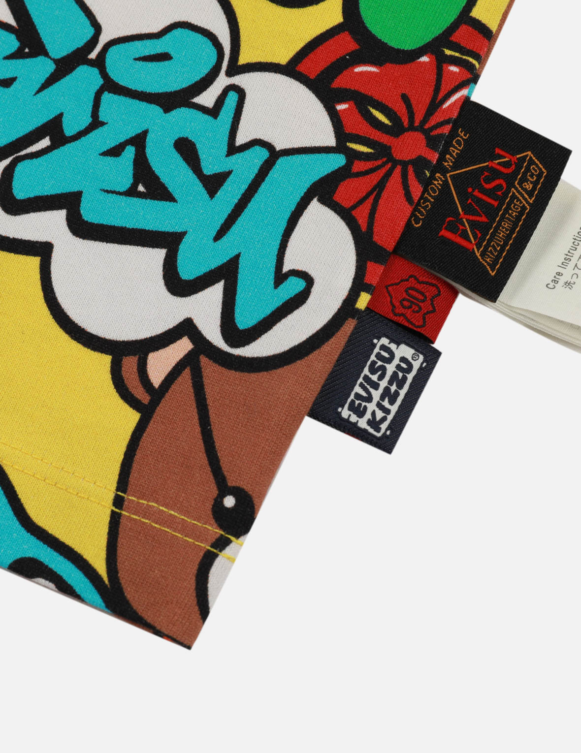 塗鴉風多重印花常規版型T恤